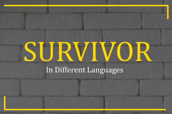 survivor in Different Languages
