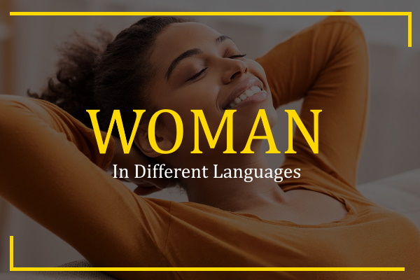 woman in different languages