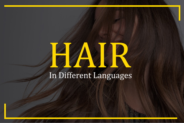 hair in different languages