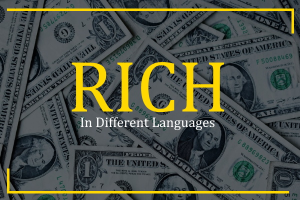 rich in different languages