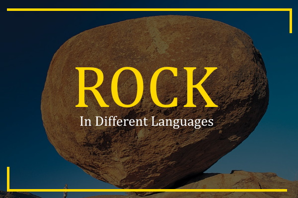 rock in different languages