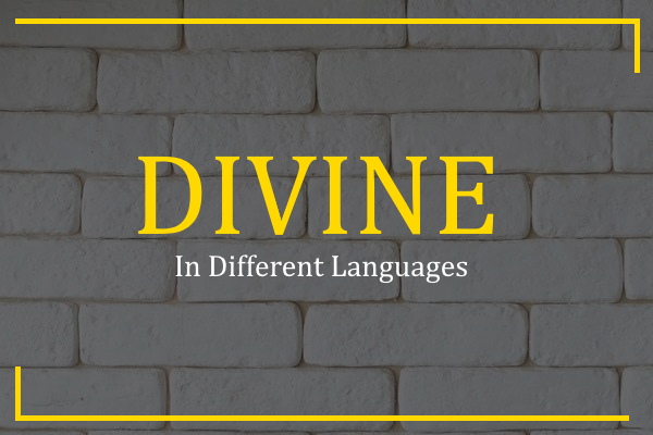 divine in different languages