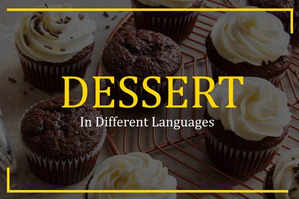 dessert in different languages