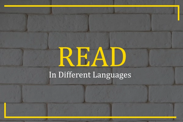 read in different languages