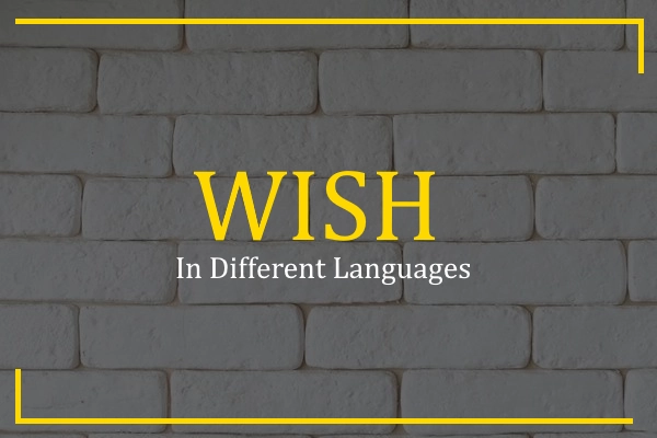 wish in different languages